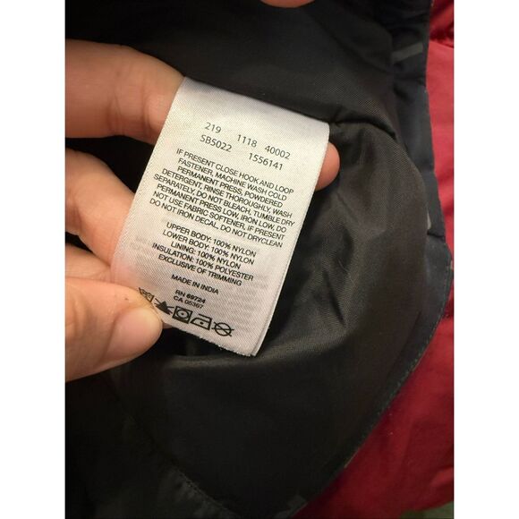 Columbia Black Grey Printed Insulated Full Zip Snow Coat Jacket Medium 10/12 - Picture 6 of 6